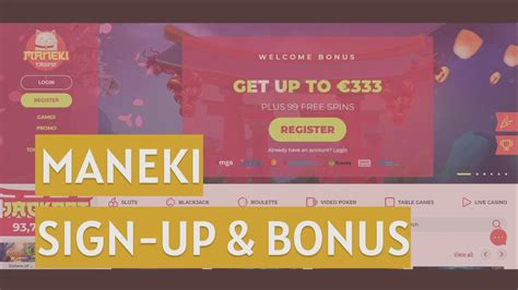 Maneki casino bonus